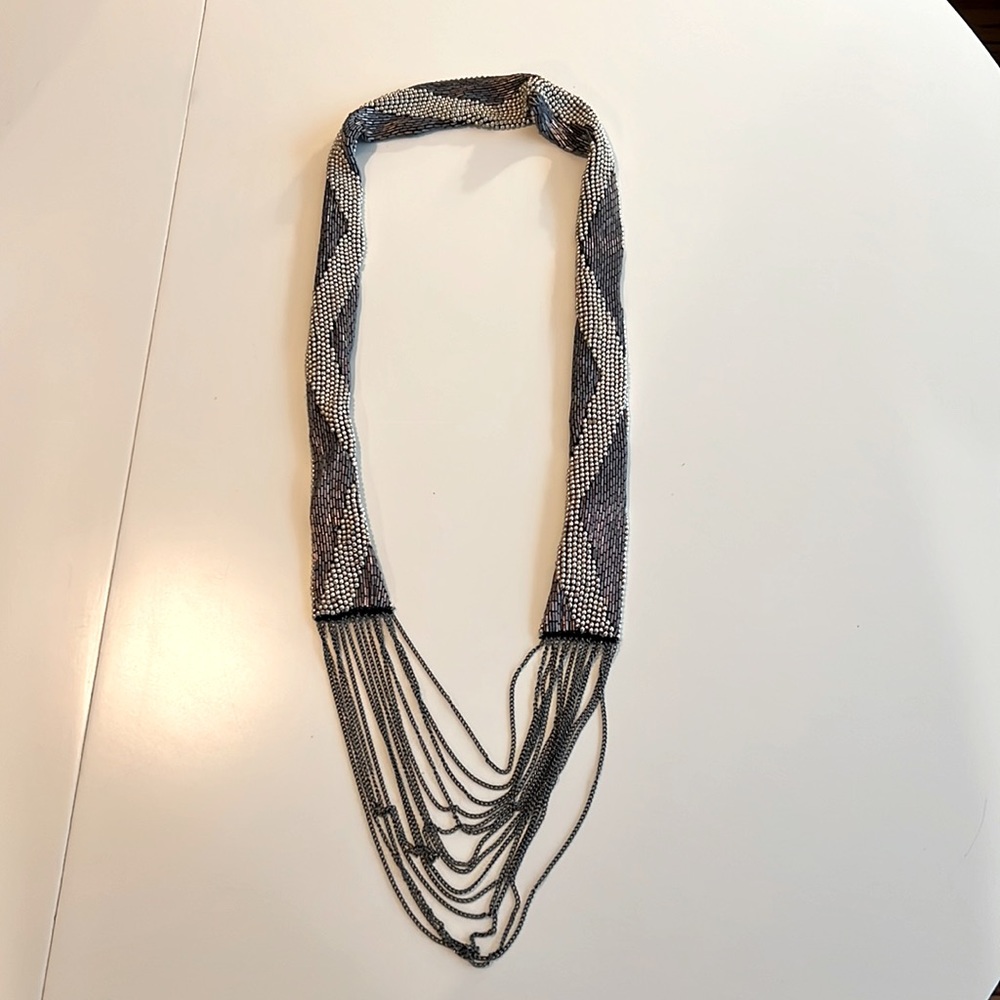 Fiona Paxton Geometric Beaded Necklace